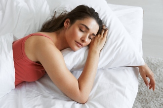 Mujer durmiendo