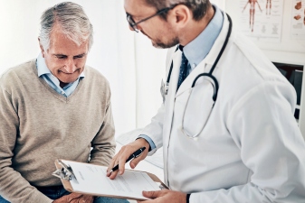 Médico y paciente