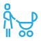 icono carrito bebe