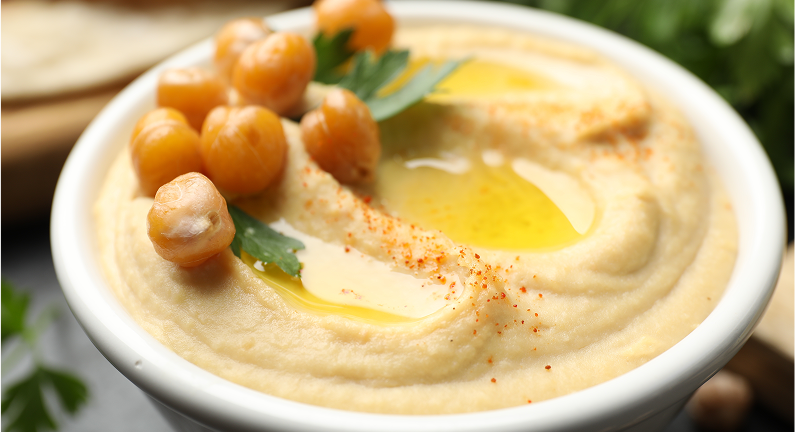 salud digestiva hummus