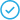 Icono tick azul