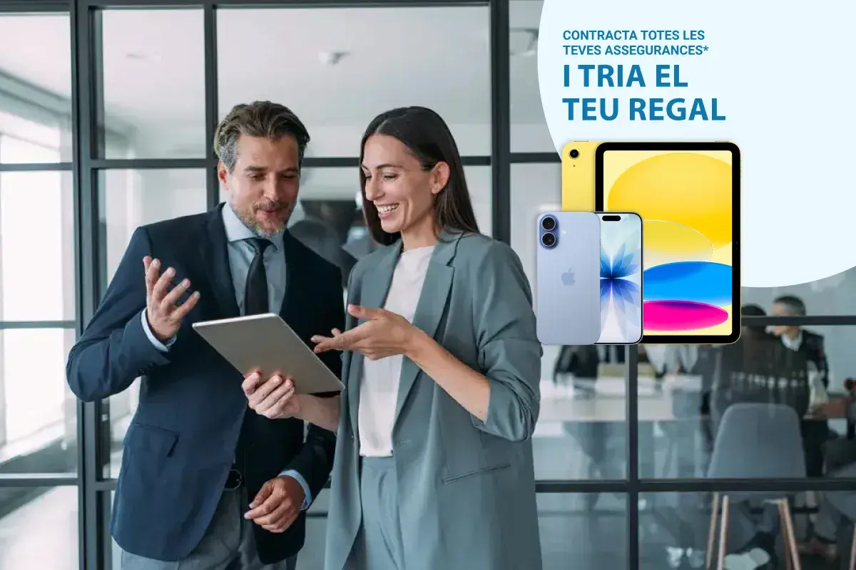 dos personas en el trabajo